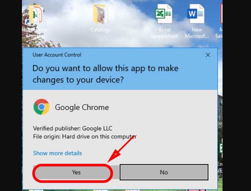 Cài chrome trên Windows 3